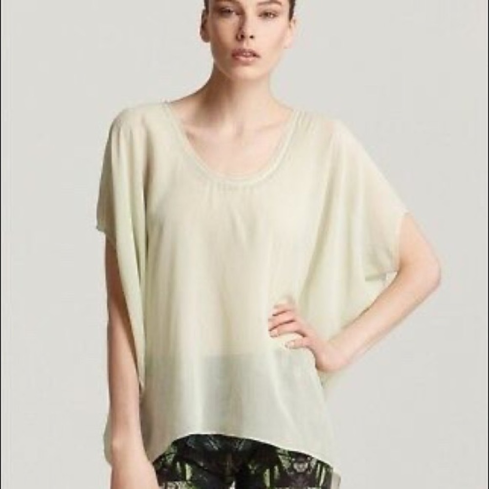 Helmut Lang Silk Top